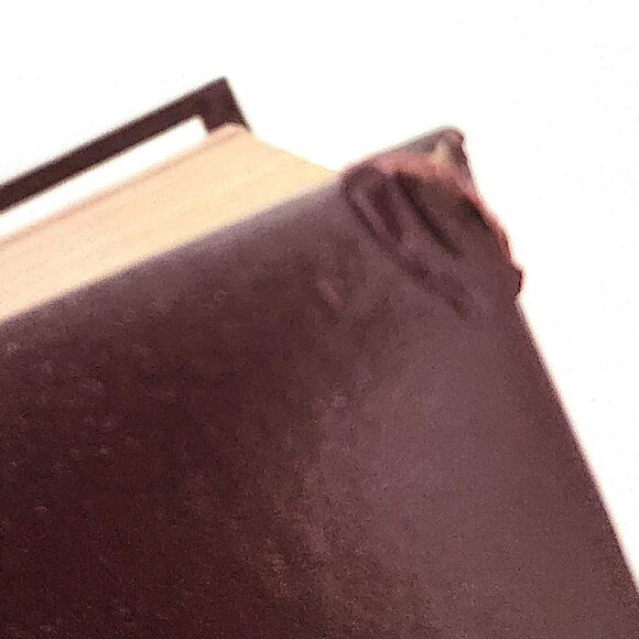 Vintage leather bound Webster's dictionary - Picture 6 of 9